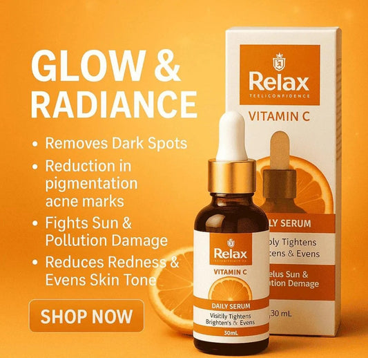 Vitamin C Face Serum 30ml | Brightening Anti-Aging & Hydrating Daily Skin Care Serum for Radiant Skin