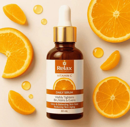 Vitamin C Face Serum 30ml | Brightening Anti-Aging & Hydrating Daily Skin Care Serum for Radiant Skin