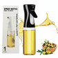 Refillable Glass Oil Sprayer 220ml with Brush – For Air Fryer, Grilling & Cooking