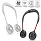Rechargeable Neck Fan – Hands-Free Wearable Mini Sports Fan with 3 Speed Gears, Portable Cooling Hanging Neck Fan (Random Color)
