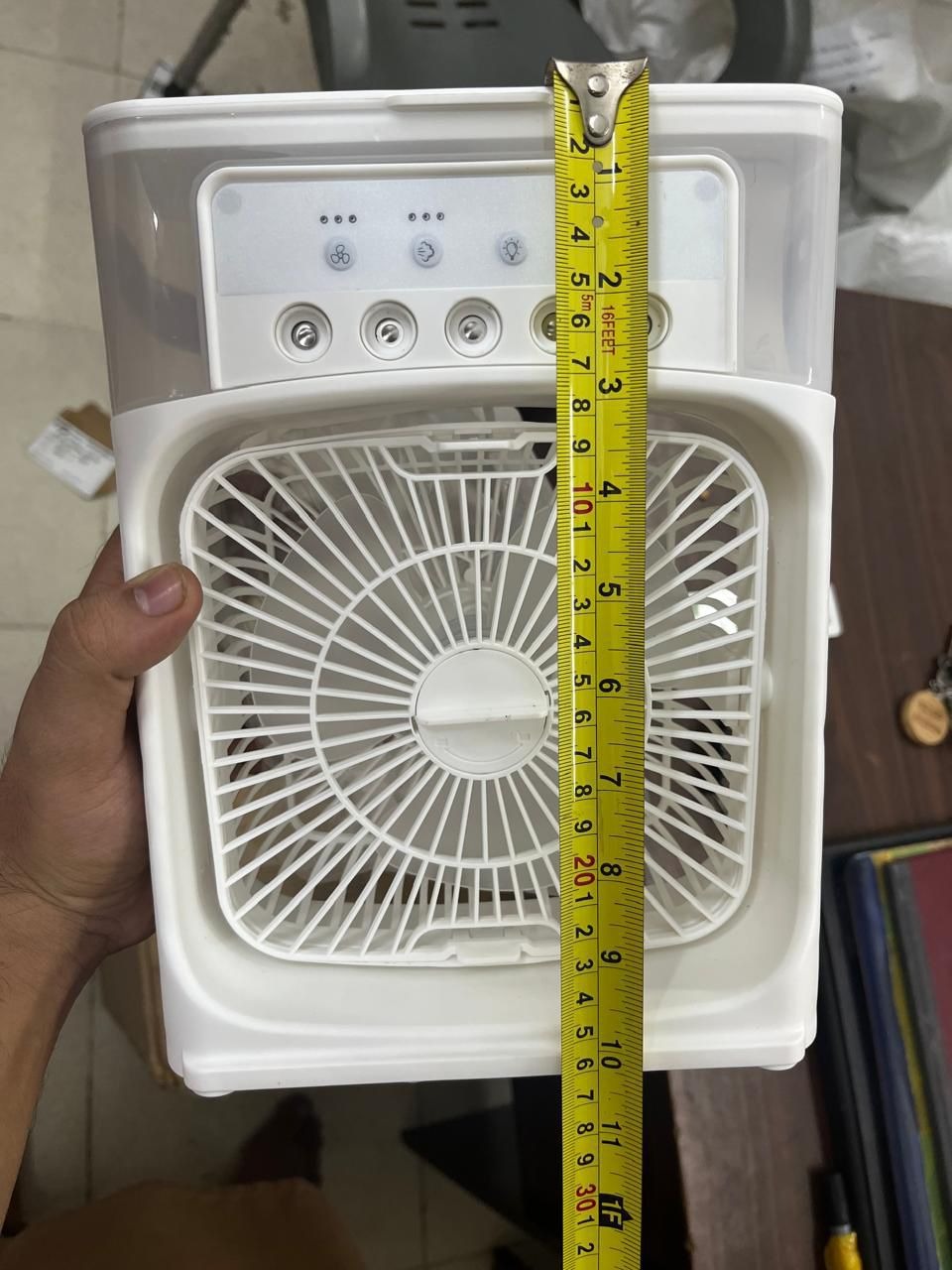 Portable Mini Air Cooler Fan with Evaporative Cooling – 3 Speed Household Air Conditioner | Random Color