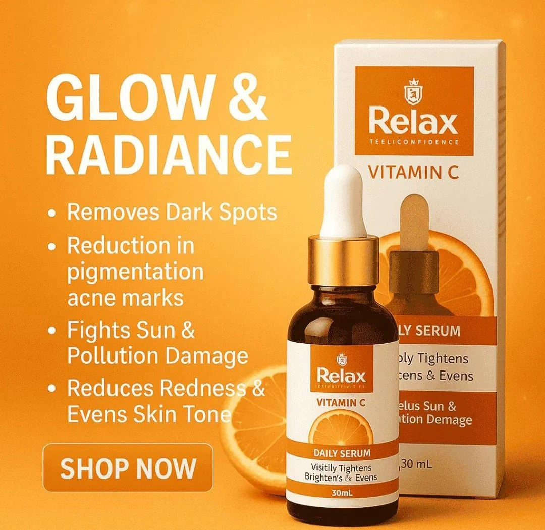 Vitamin C Face Serum 30ml | Brightening Anti-Aging & Hydrating Daily Skin Care Serum for Radiant Skin