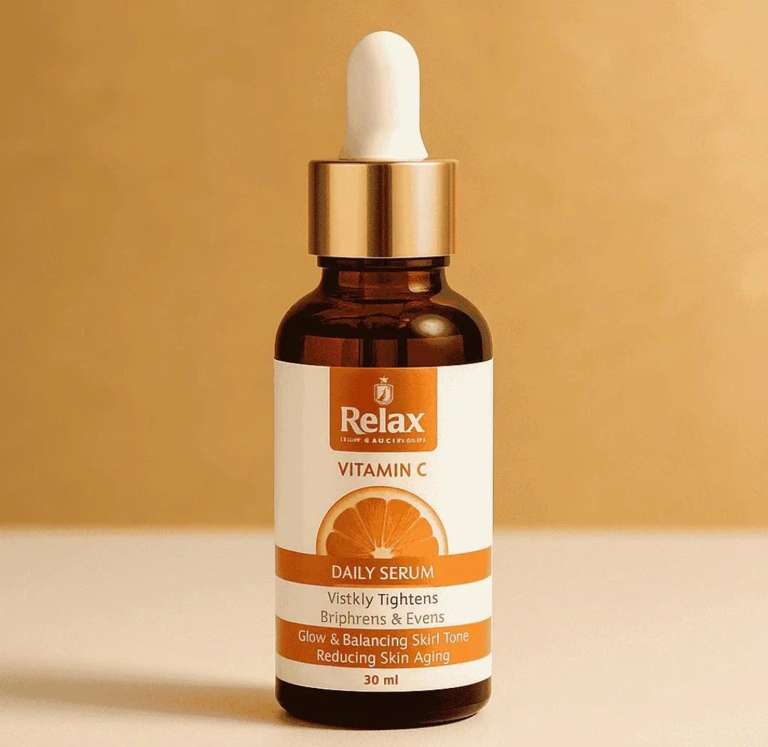 Vitamin C Face Serum 30ml | Brightening Anti-Aging & Hydrating Daily Skin Care Serum for Radiant Skin